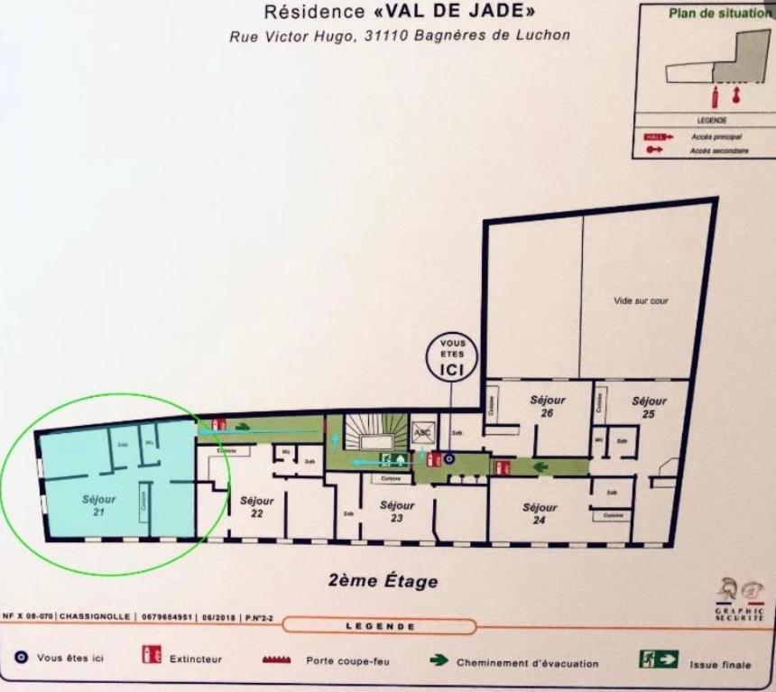 Bagneres De Luchon, Residence Val De Jade, Beau T3 Meuble, Plein Centre, Pour 4 Ou 6 Personnes Buitenkant foto